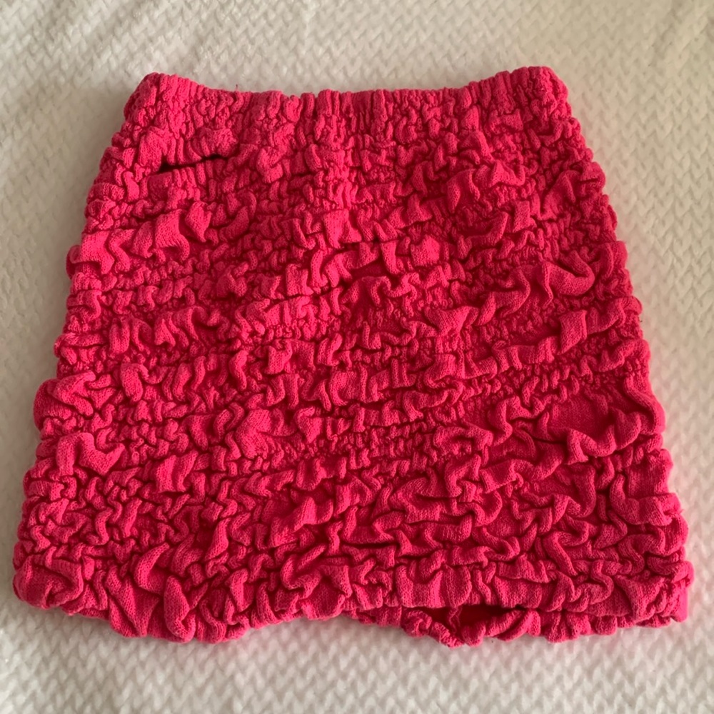 Hanifa Isla Mini Knit Skirt Runway Collection M